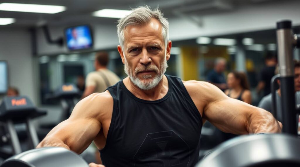 Middle-aged fitness