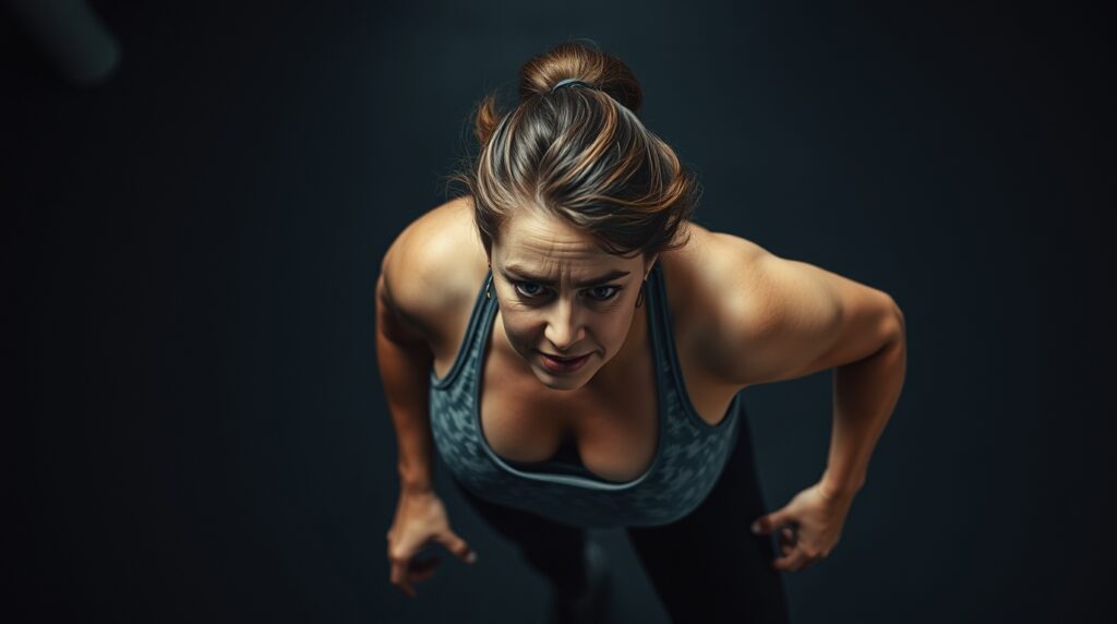 older woman and exercise 